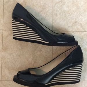 Navy Blue Lightweight Wedge.